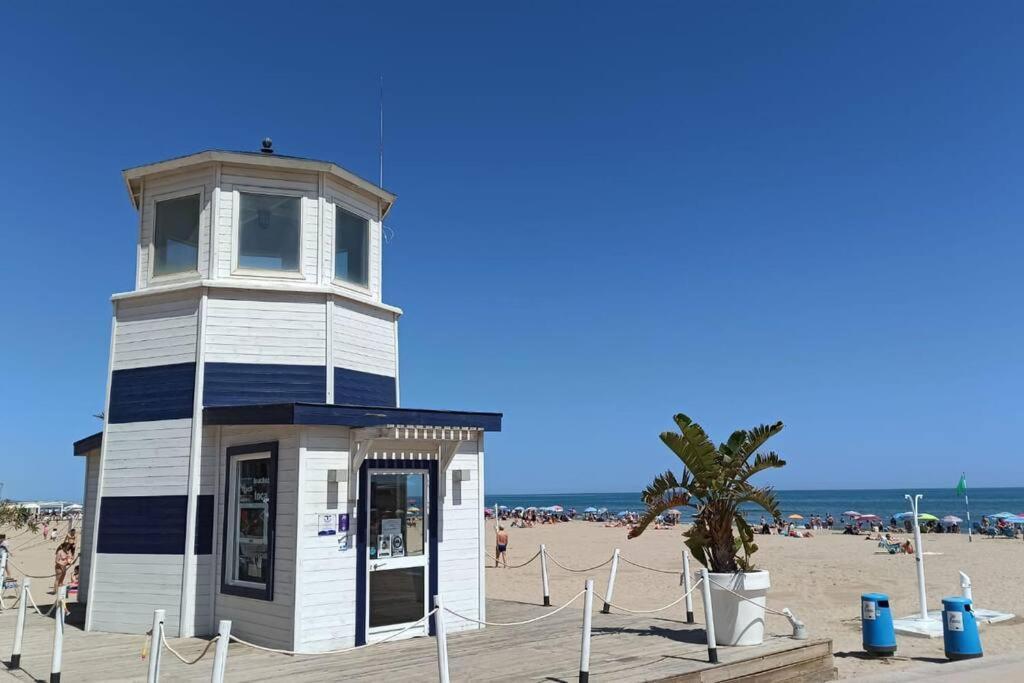 Apartamento, Estudio En La Playa Playa de Gandia Buitenkant foto