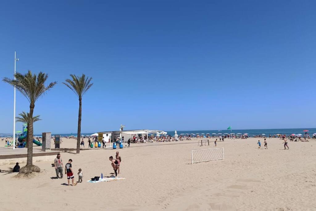 Apartamento, Estudio En La Playa Playa de Gandia Buitenkant foto